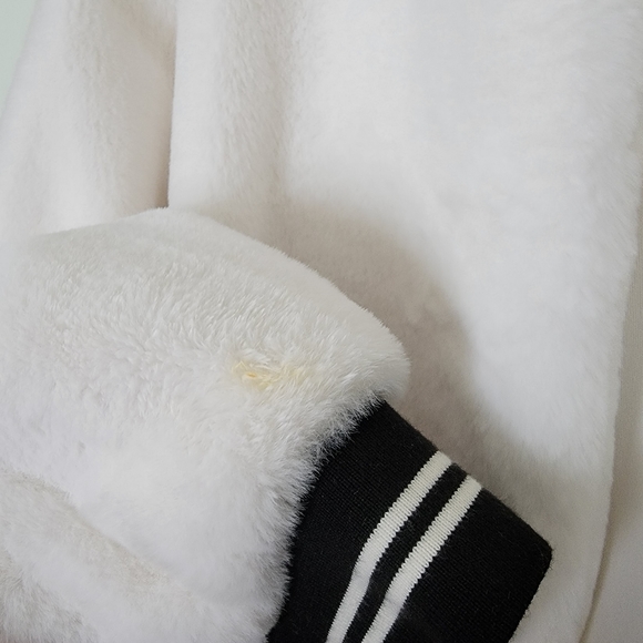 Disney Mickey Mouse Faux Fur Bomber Jacket - Picture 8 of 8